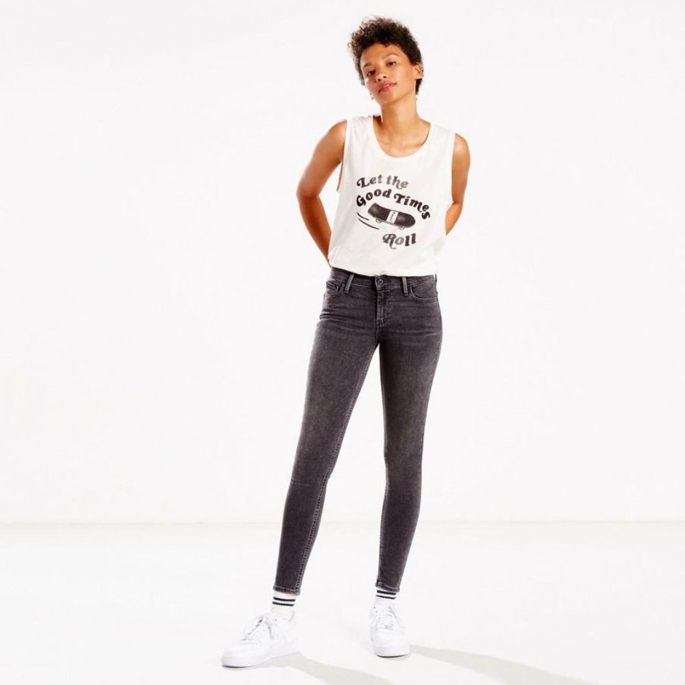 Levi's 710 Super Skinny Indigo Jeans